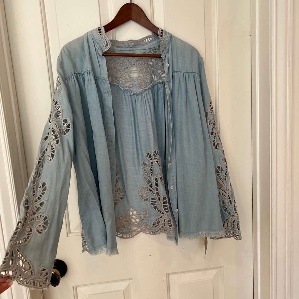 Muche muchette Jean jacket size Medium